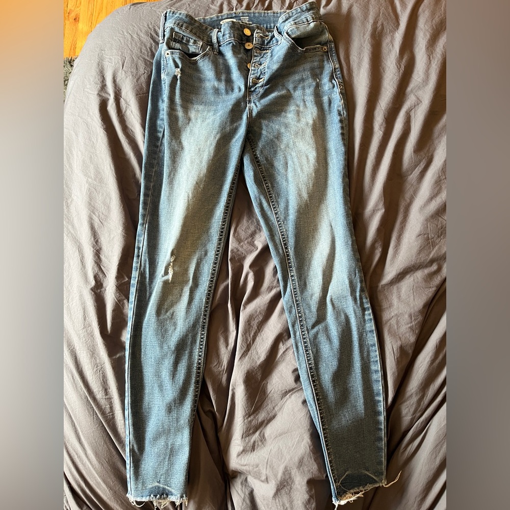 Old Navy High Rise Super Skinny Jeans